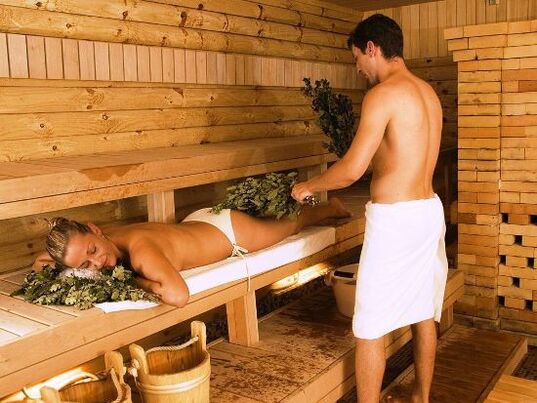 bagno per l'artrosi dell'articolazione del ginocchio